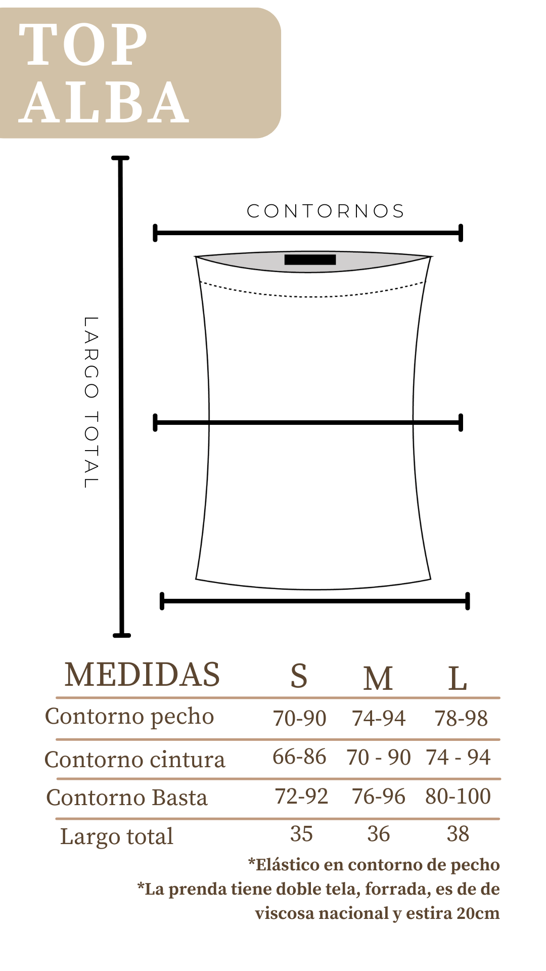 Pack 3 top Alba - Perla / Beige / Negro