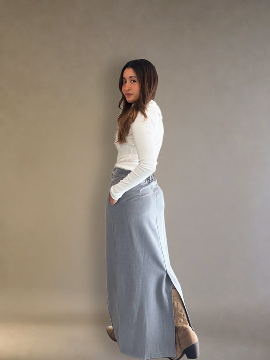 Falda Rocio - Gris