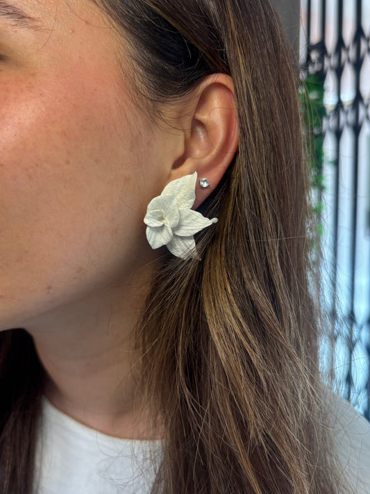 Arete Magnolia - Blanco