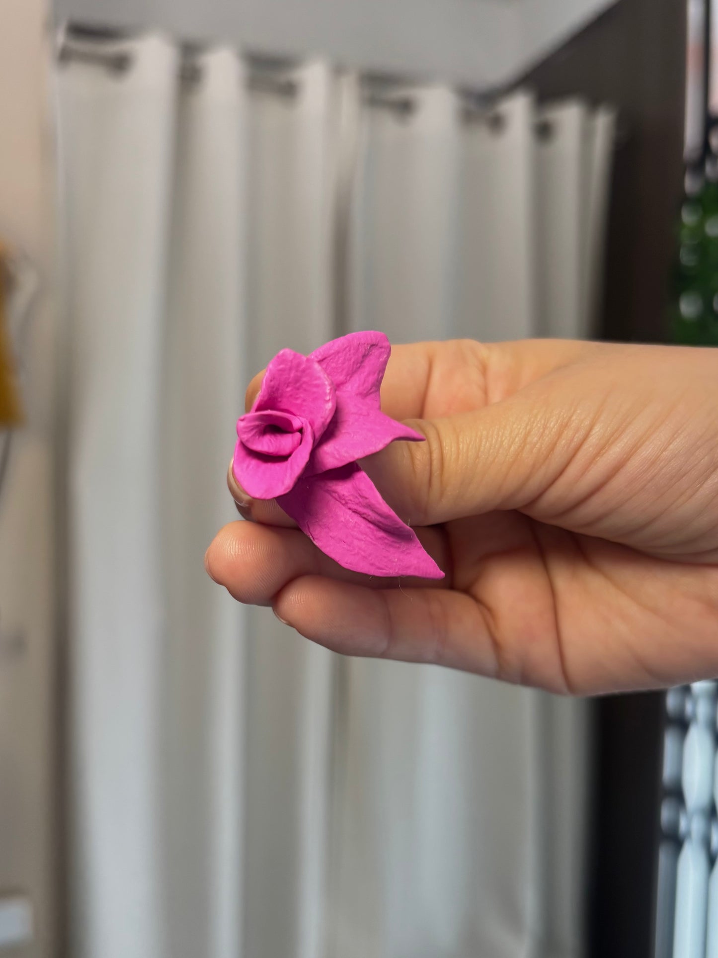 Aretes Magnolia - Fucsia