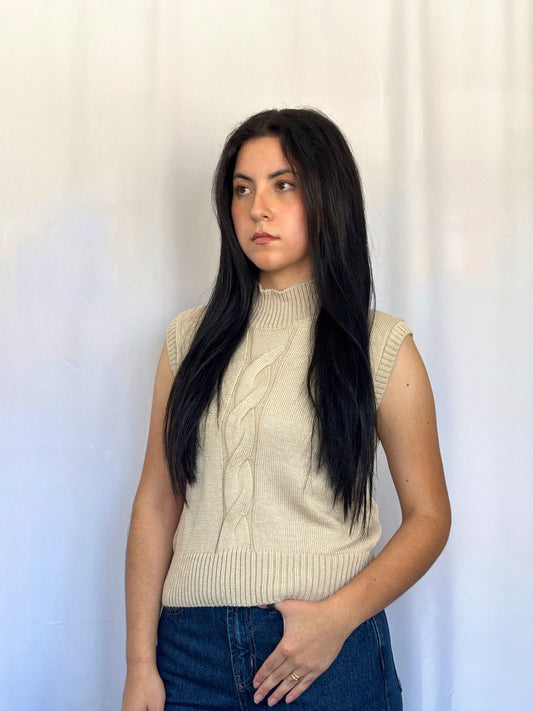 Chaleco Bruna - Beige