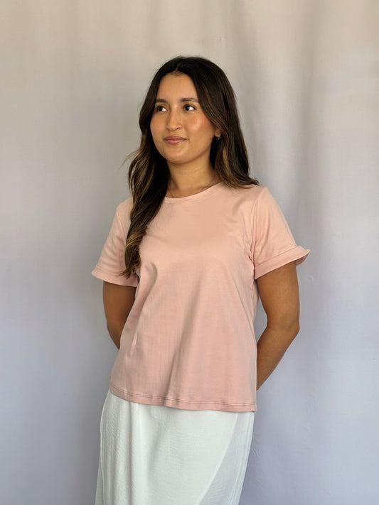 Polo Aria - Rosado pastel