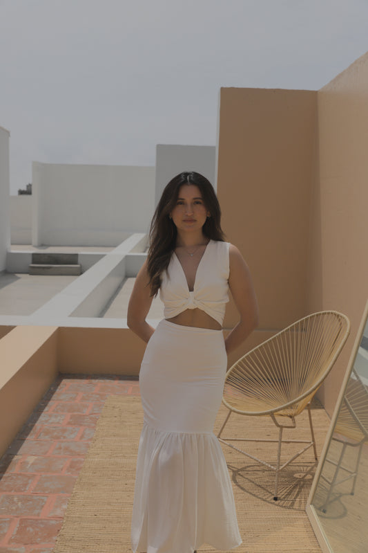 Falda Sirena - Perla