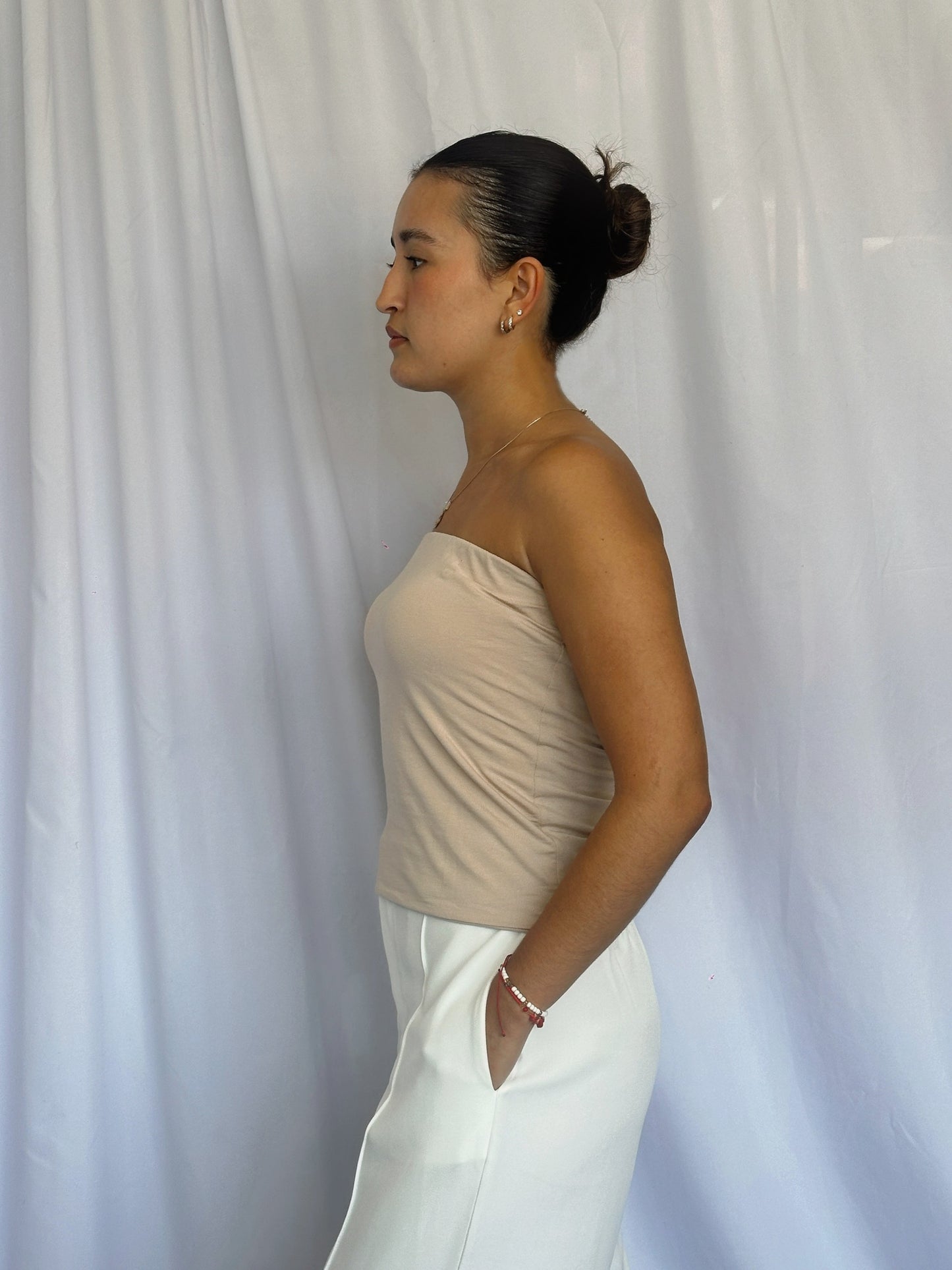 Pack 2 top Alba - Beige / Negro