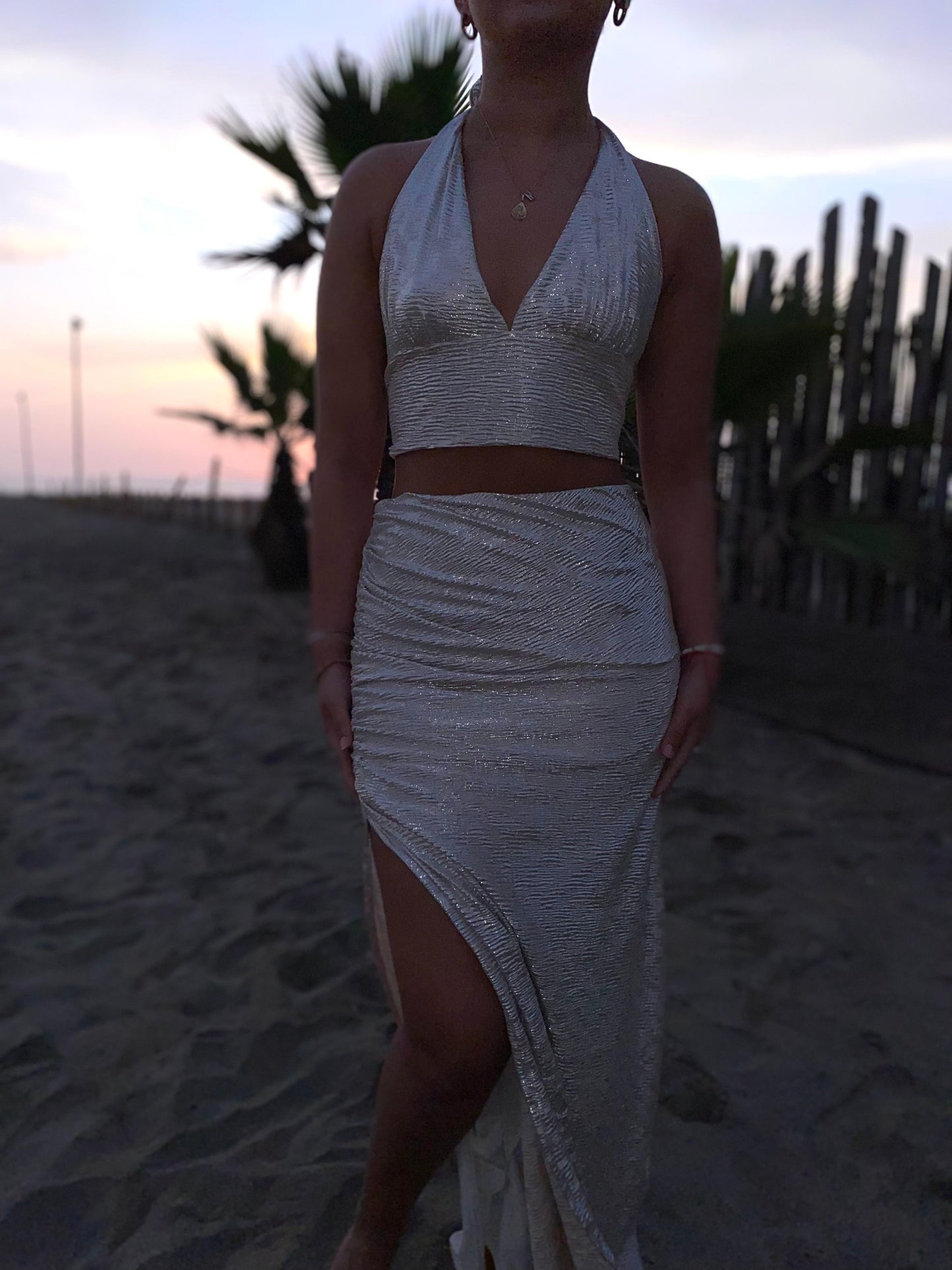 Conjunto Glow - Plateado