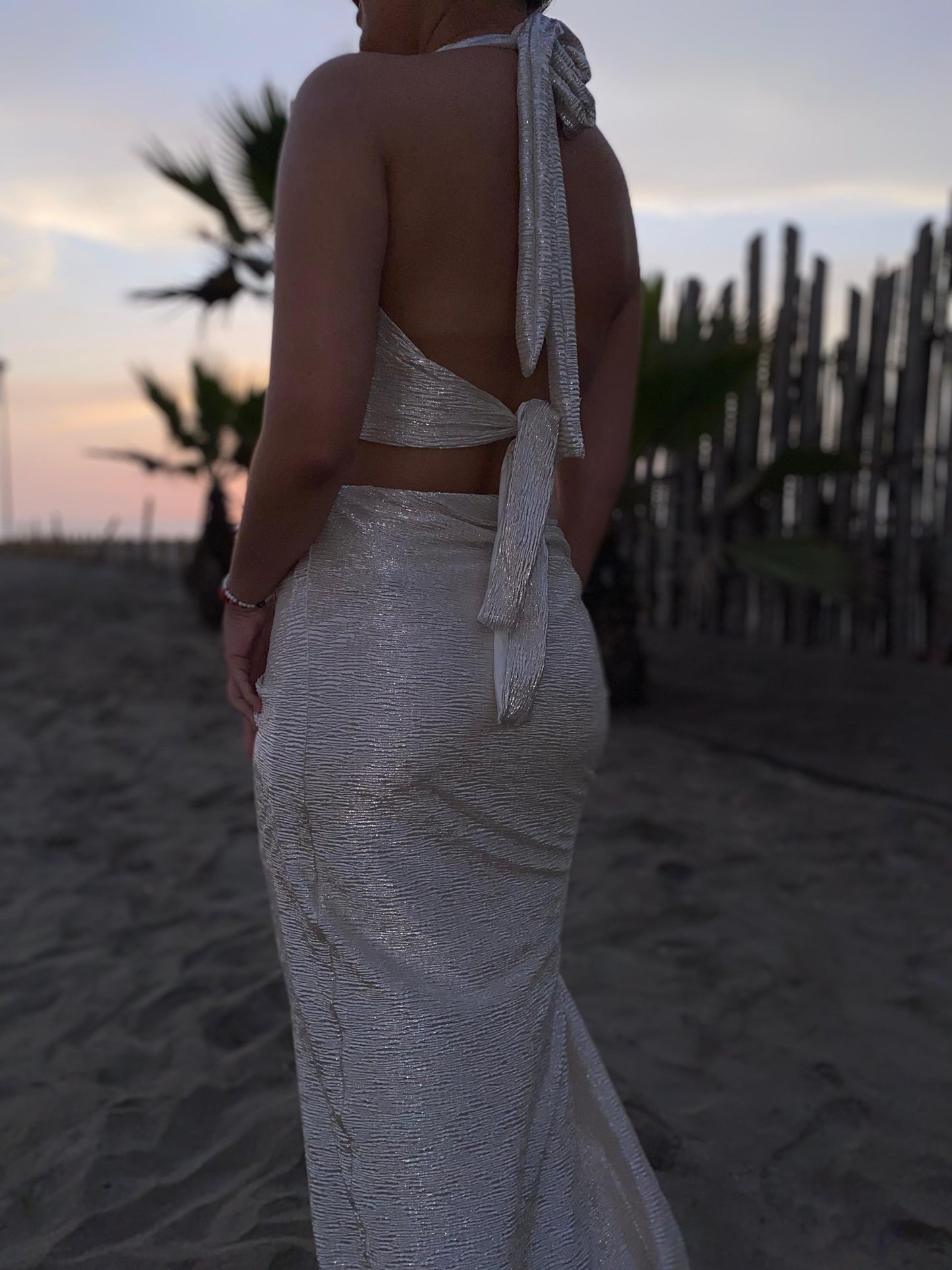 Conjunto Glow - Plateado