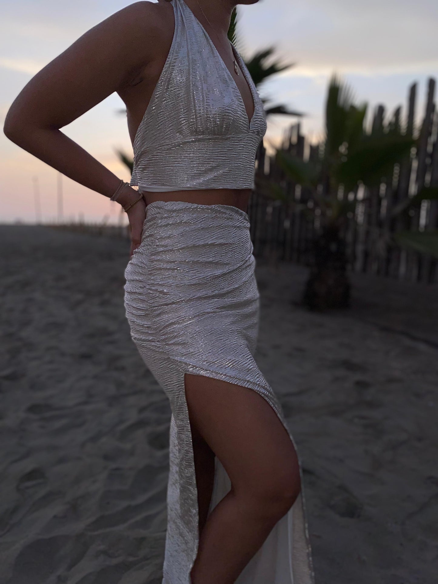 Conjunto Glow - Plateado