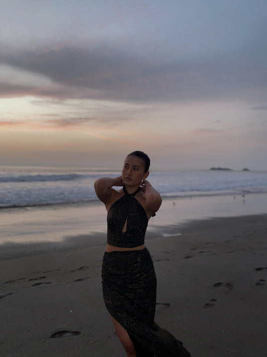 Conjunto Glow - Negro