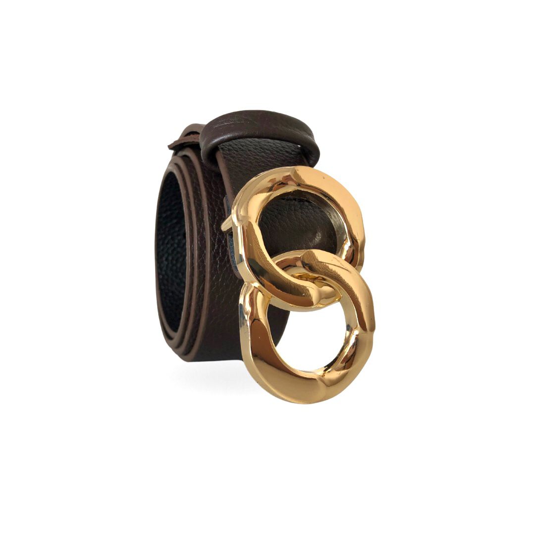 Correa café 3cm - Bruno Ferrini