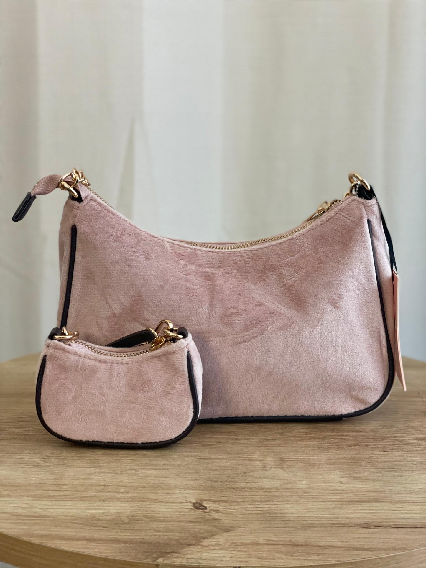 CARTERA JUICY - ROSADA