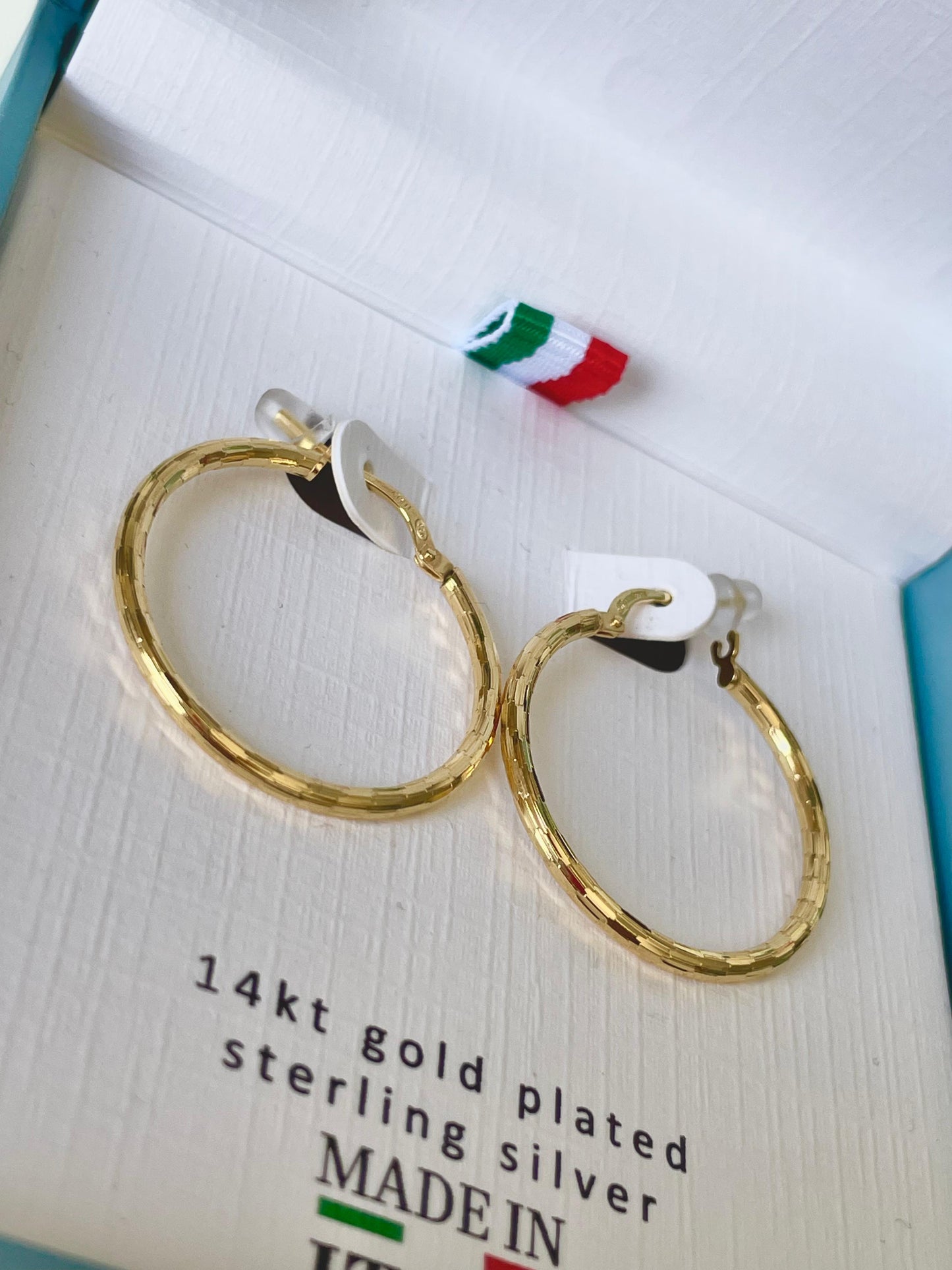 HOOPS MEDIANOS MADE IN ITALY - DORADA