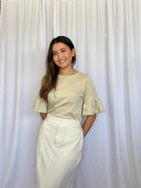 PACK 3 POLOS OLIVIA 2.0 - BLANCO, NEGRO y ARENA