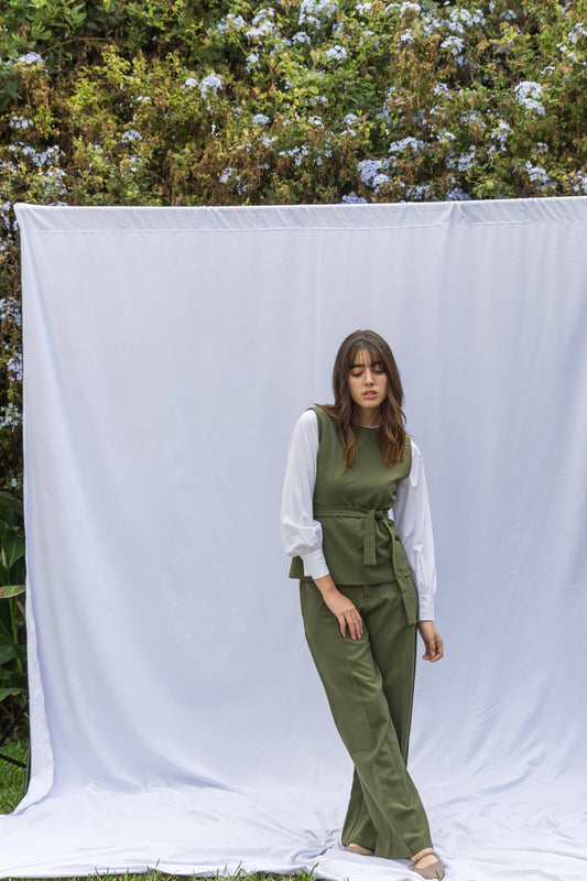 Blusa Lucia - Verde Militar