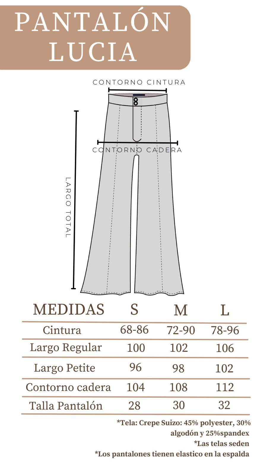 Pantalón Lucia - Beige