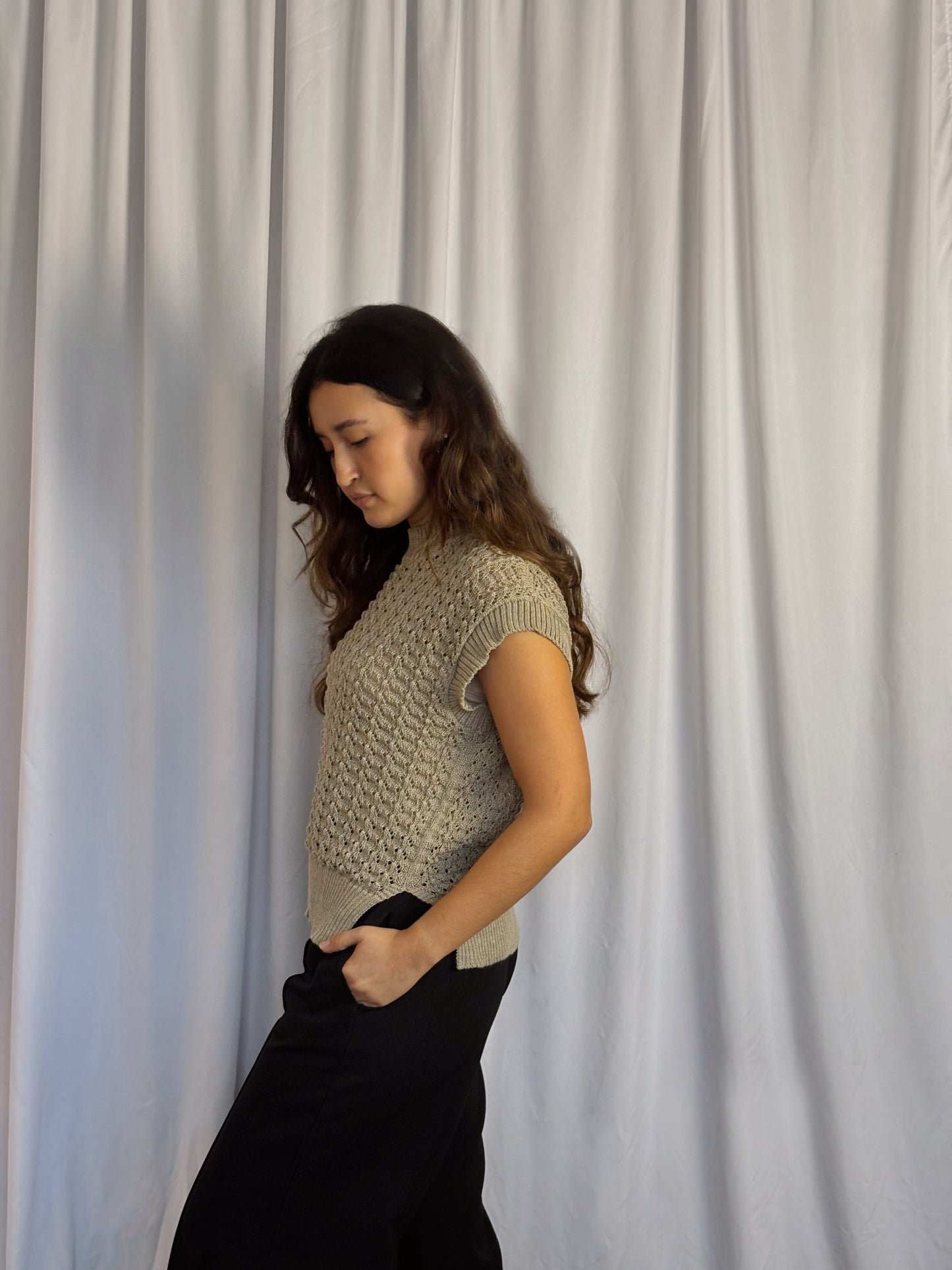 Chaleco Isadora - Beige