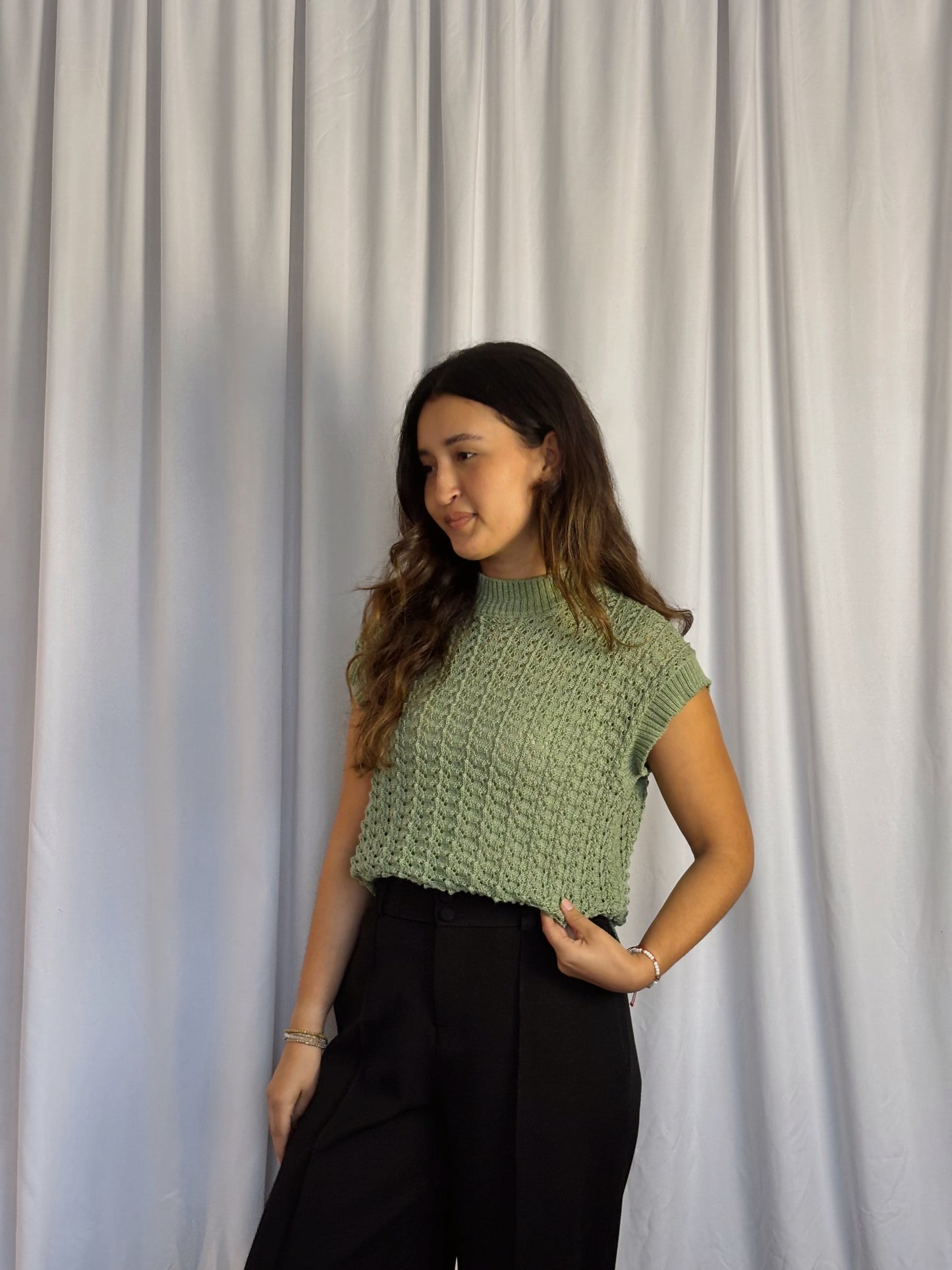 Chaleco Isadora - Verde