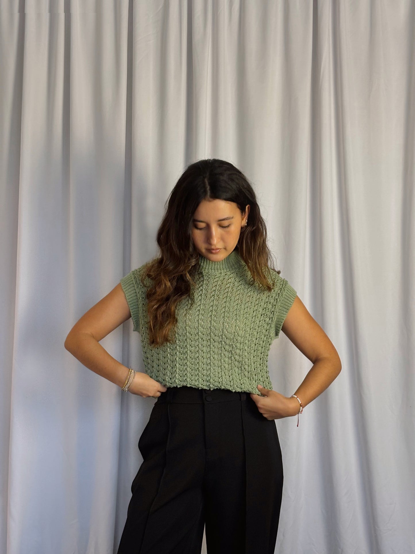 Chaleco Isadora - Verde