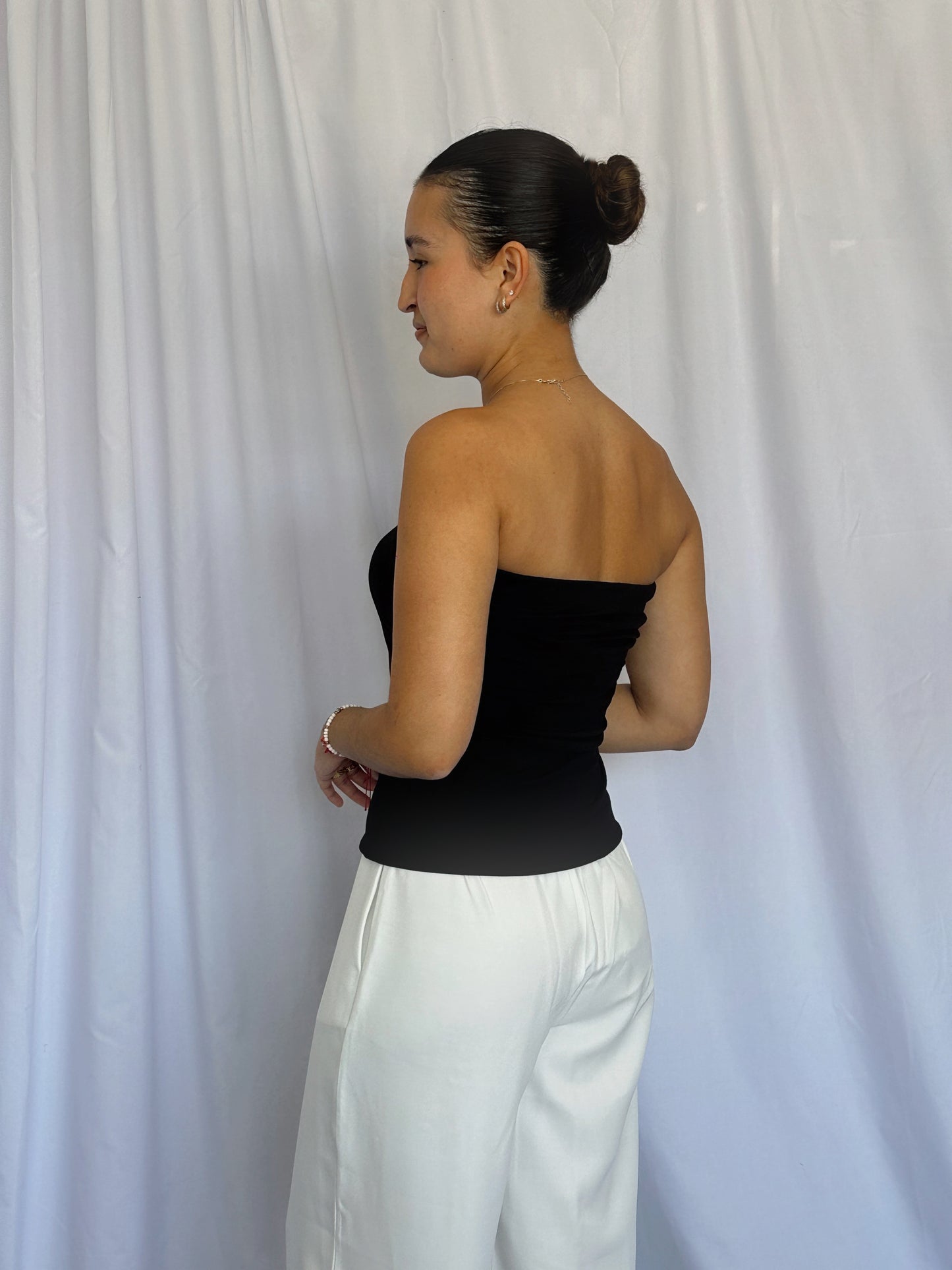 Pack 2 top Alba - Perla / Negro
