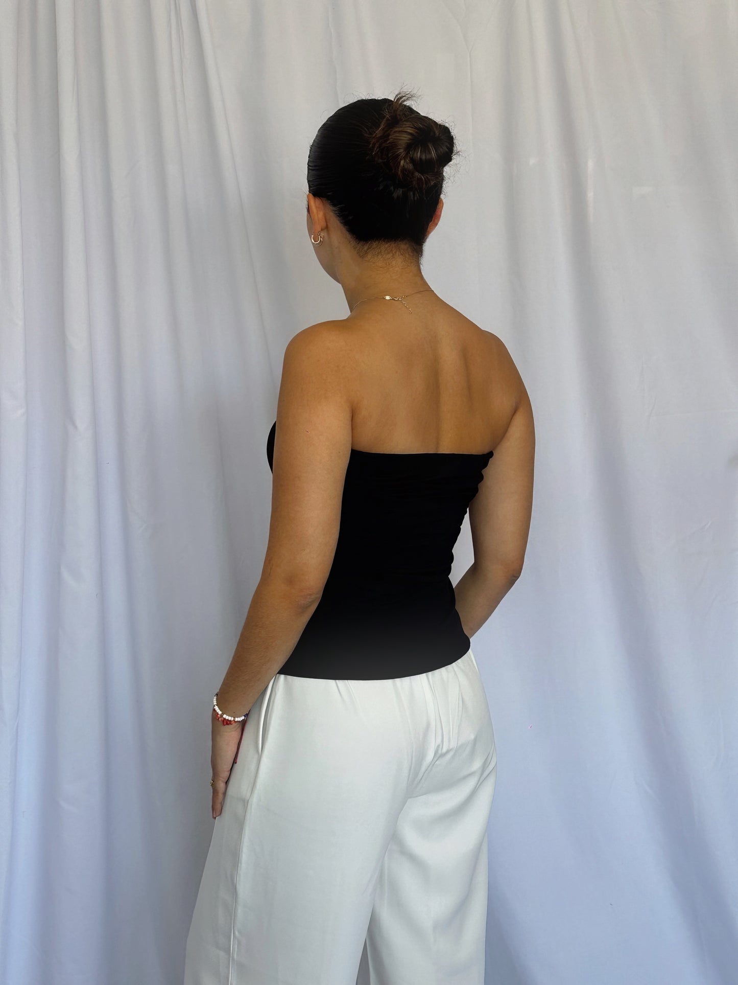 Pack 2 top Alba - Perla / Negro
