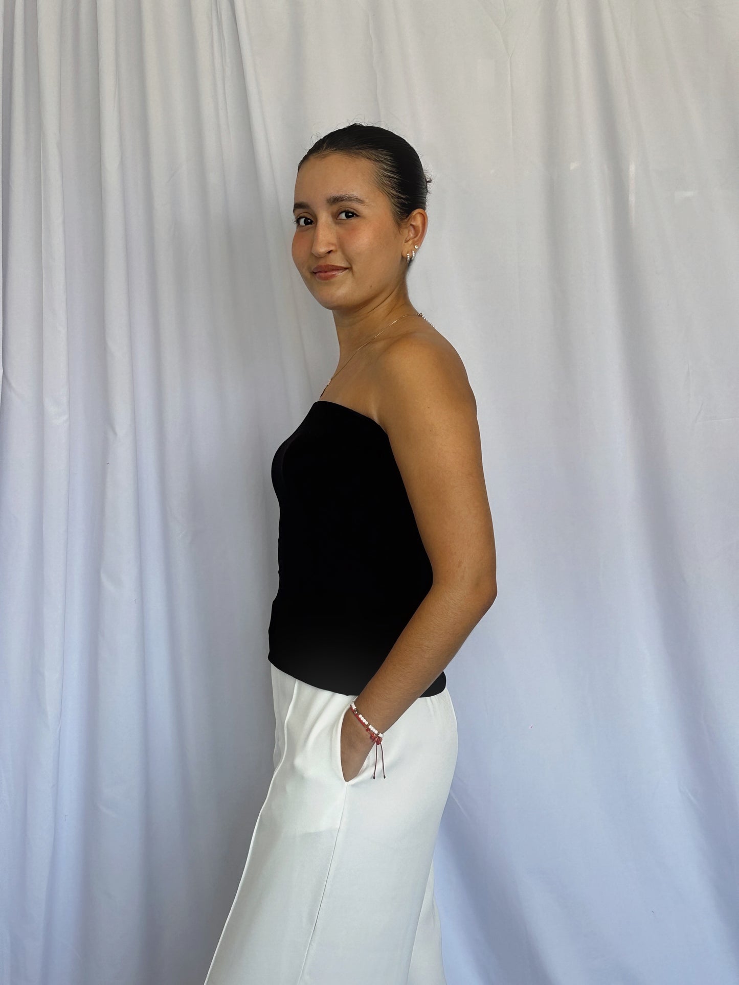 Top Alba - Negro