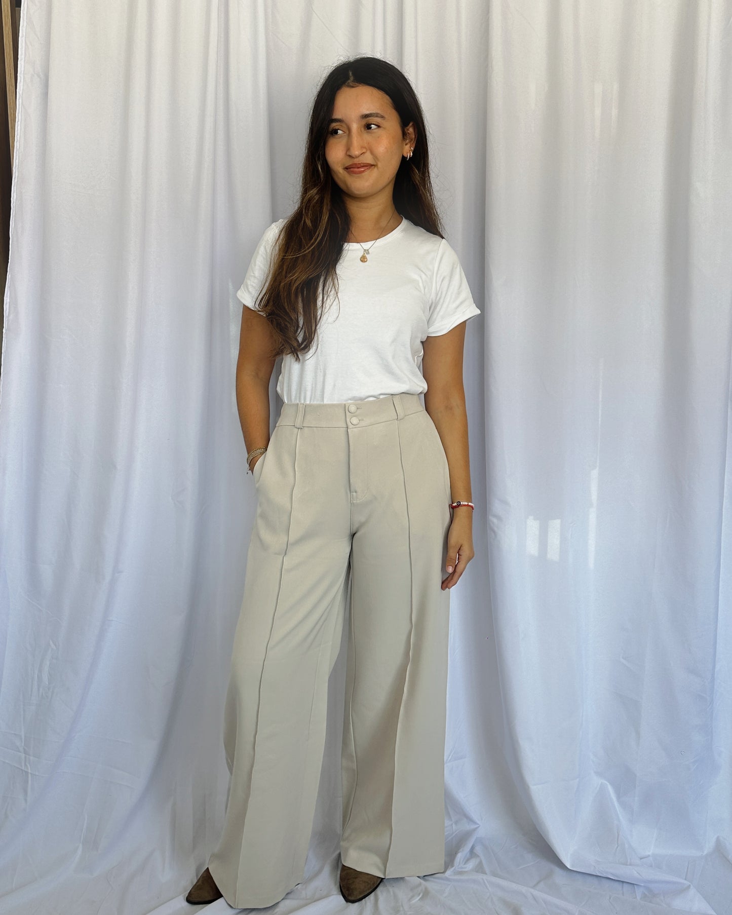 Pantalón Lucia - Arena
