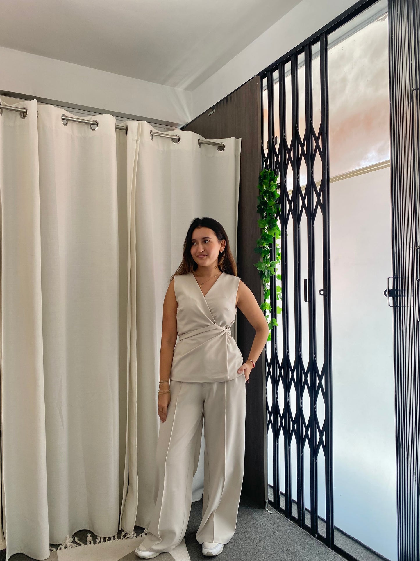 Pantalón Lucia - Arena