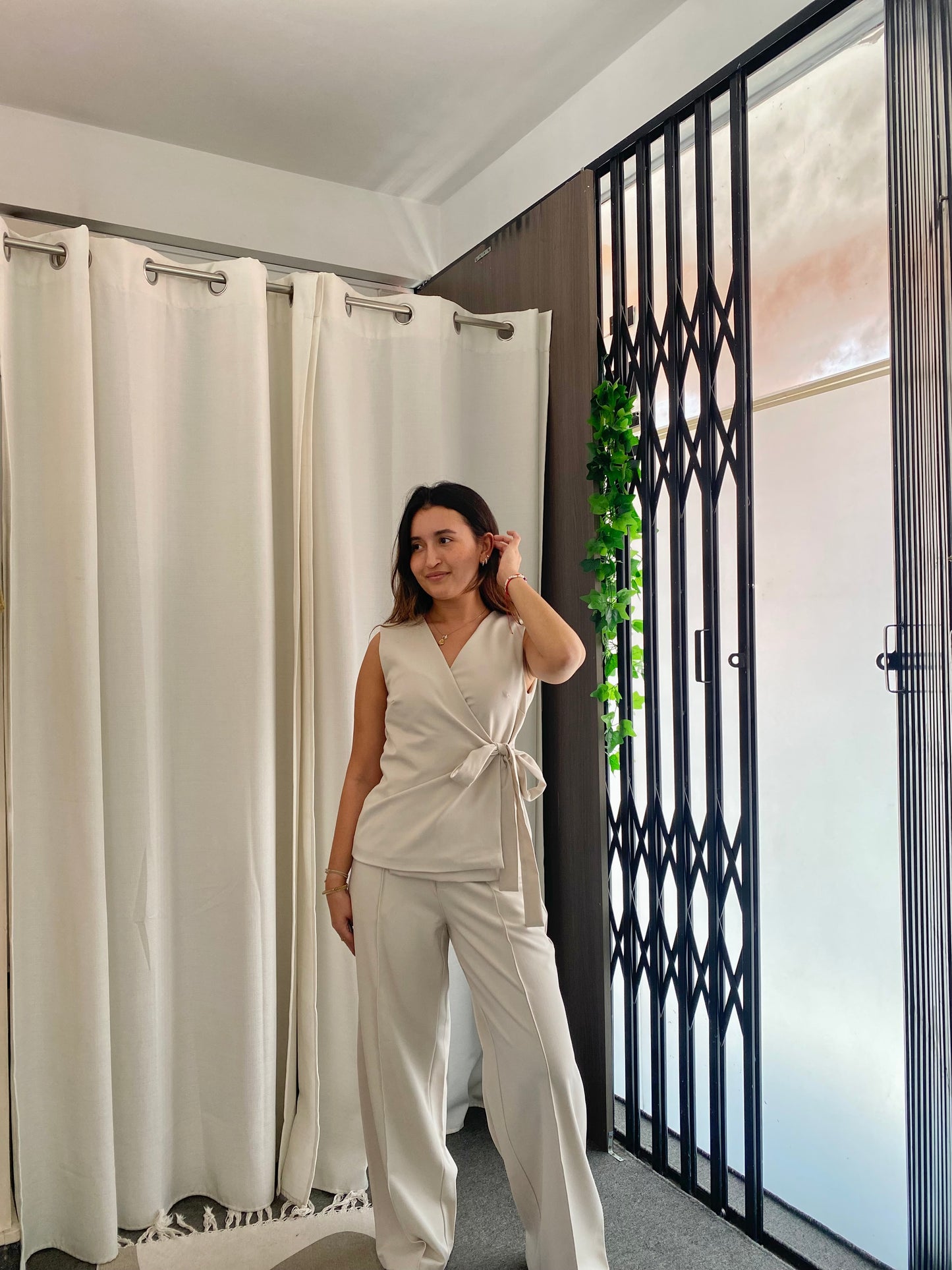 Pantalón Lucia - Arena