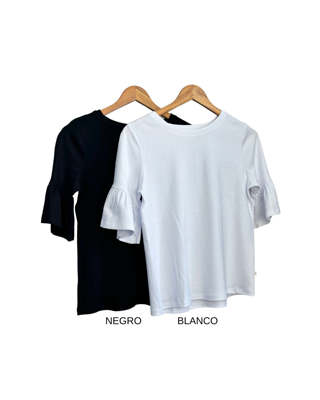 PACK 2 POLOS OLIVIA 2.0 - BLANCO Y NEGRO