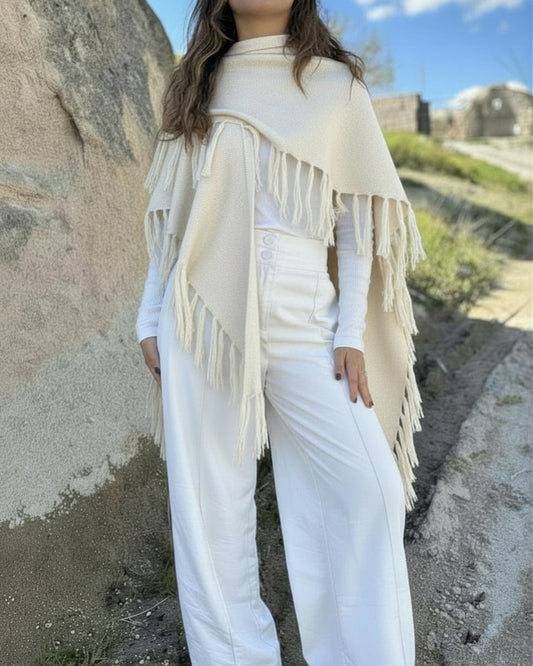 Ruana Bianca - Hueso