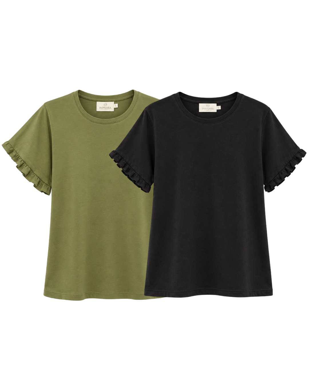 PACK 2 POLO LIRA - NEGRO / VERDE