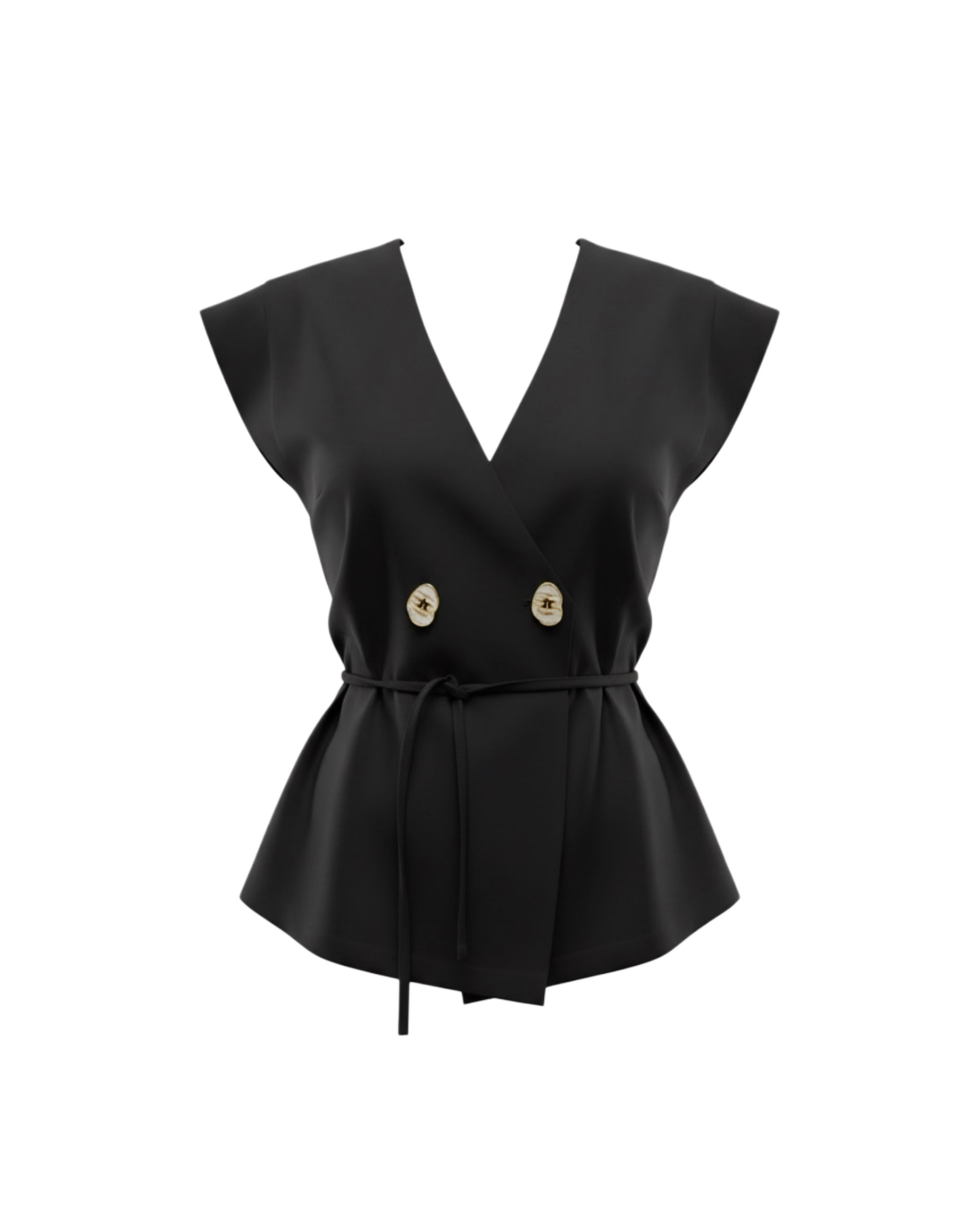 Chaleco Luana - Negro