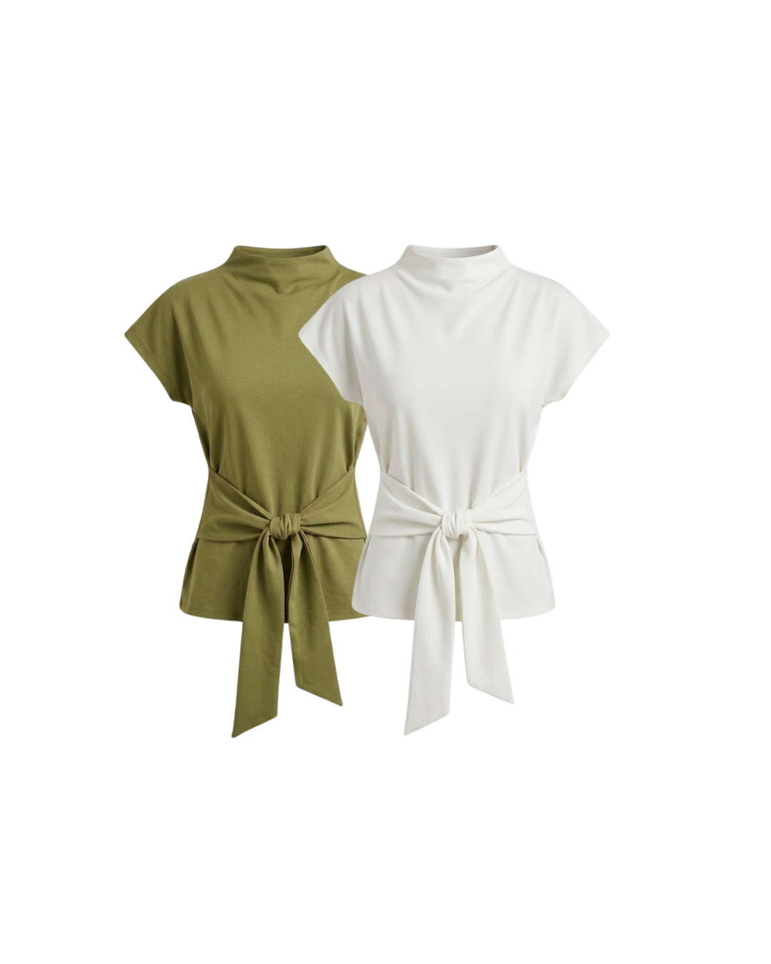 PACK 2 POLO GIA - PERLA/ VERDE