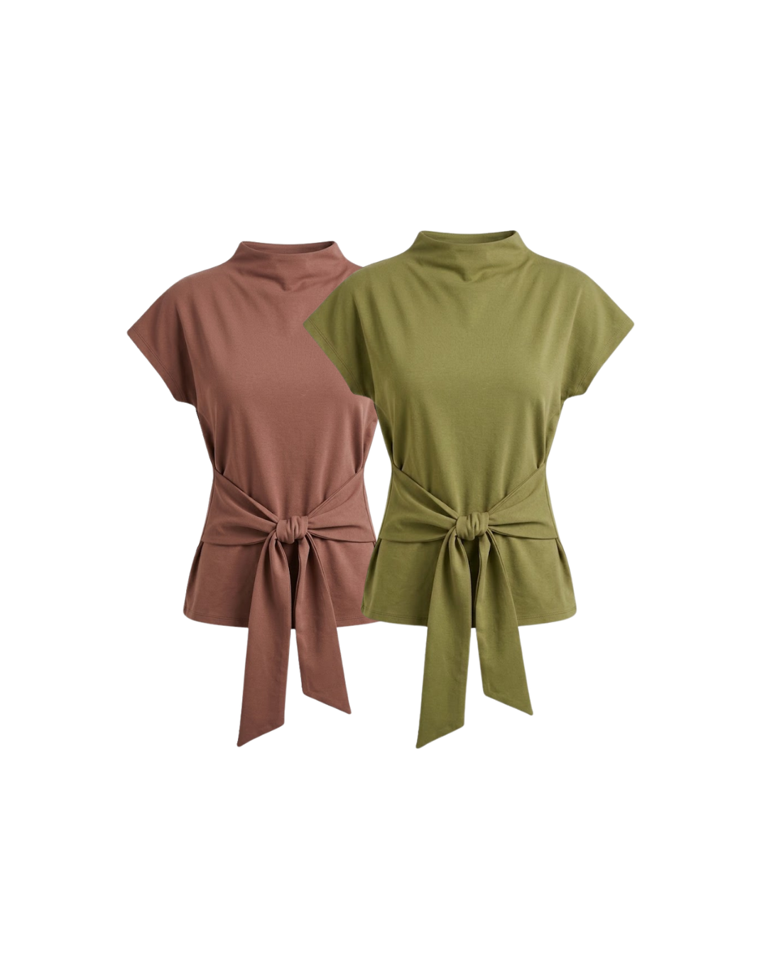 PACK 2 POLO GIA - VERDE/ COCOA