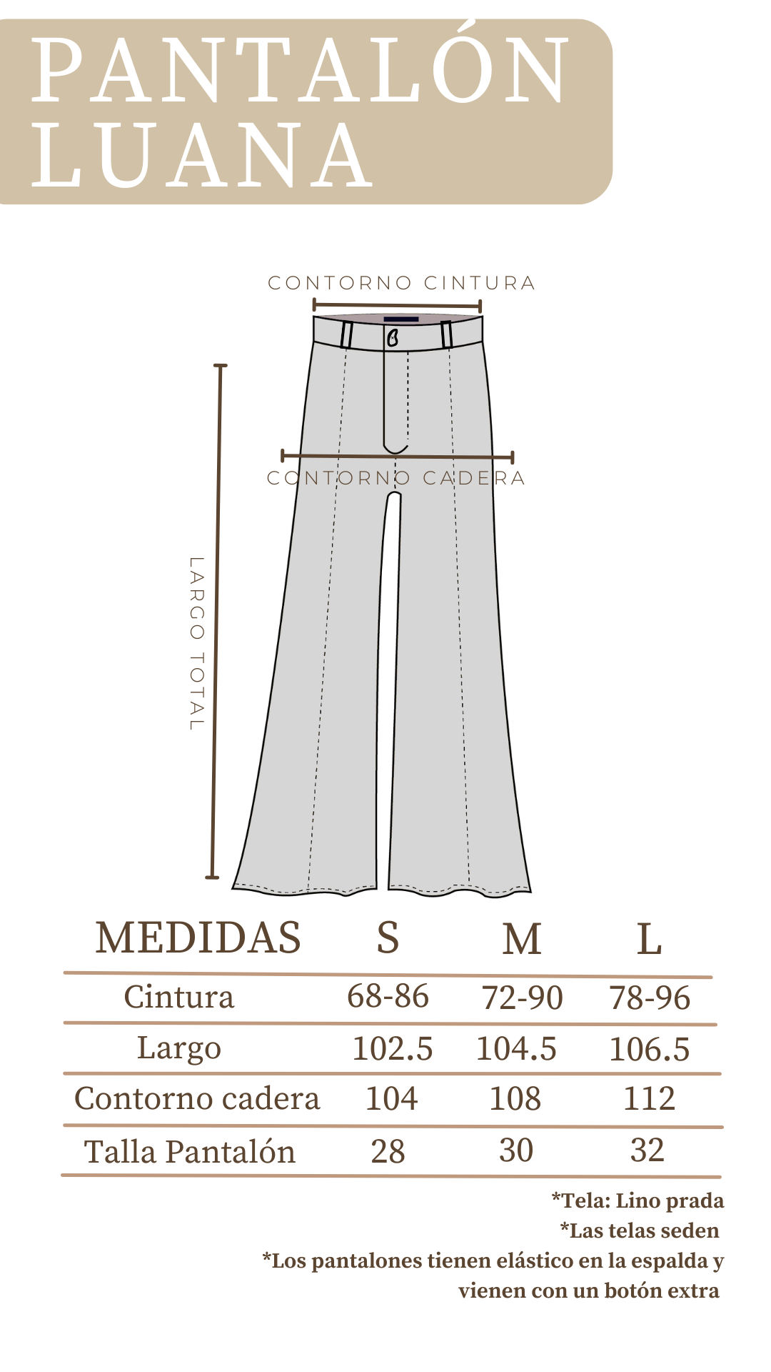 Pantalón Luana - Negro