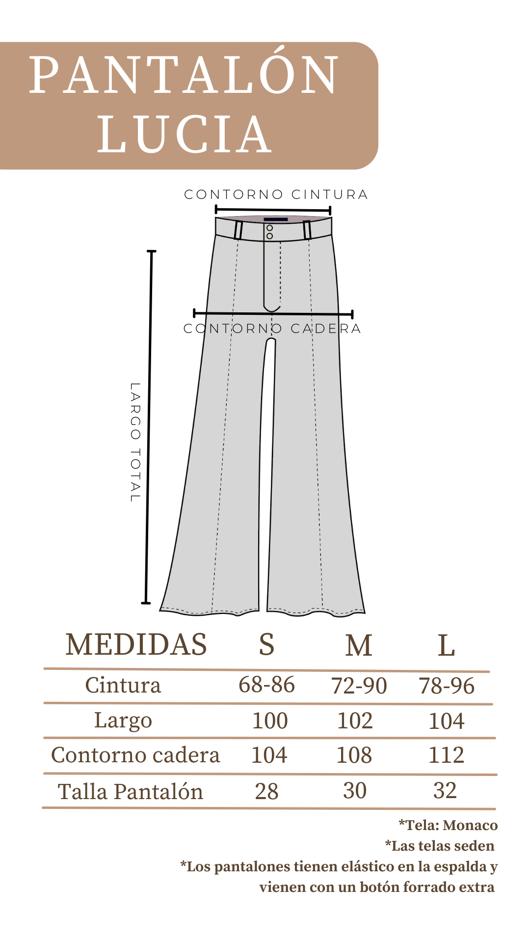 Pantalón Lucia - Beige