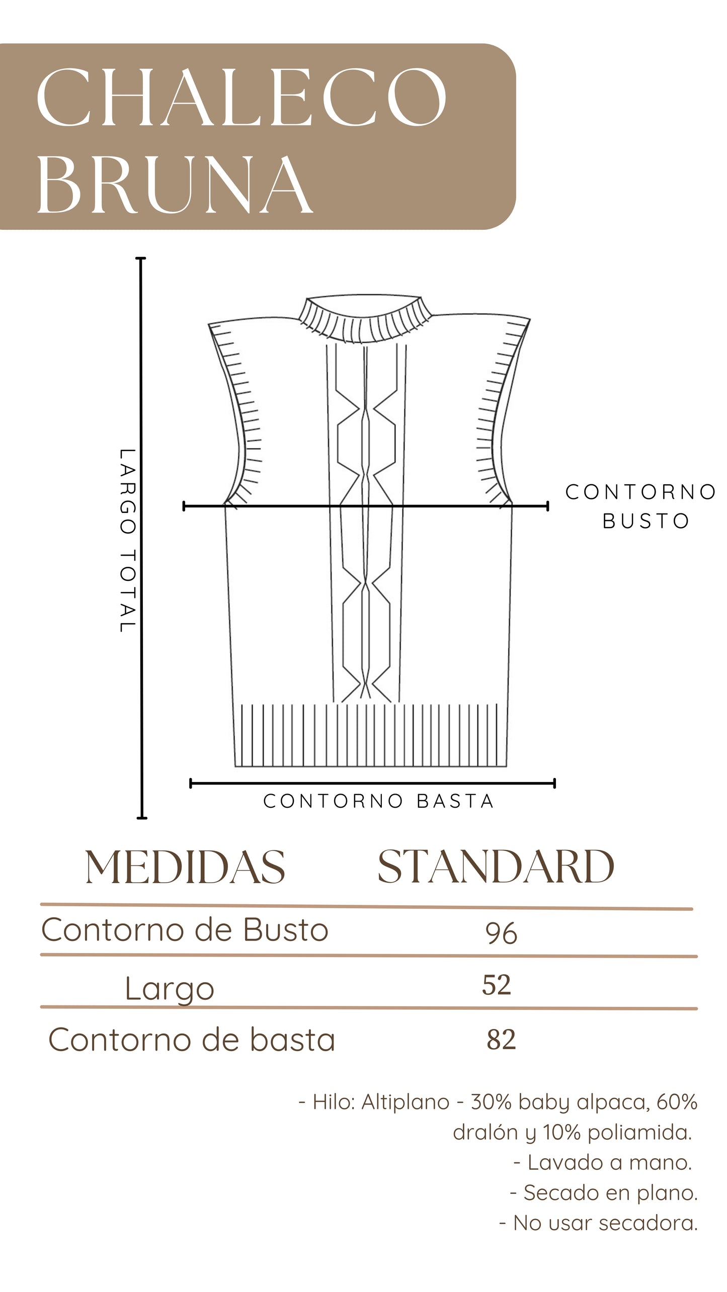 Chaleco  Bruna - Guinda