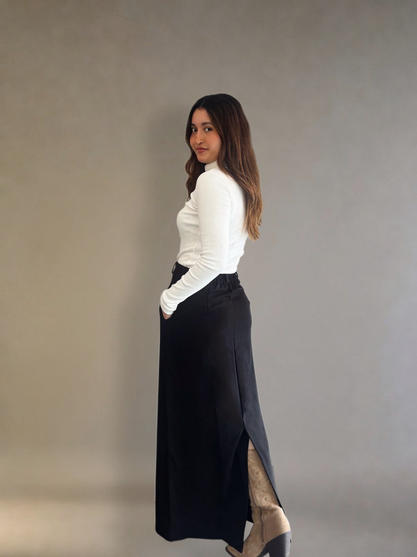 Falda Rocio - Negro
