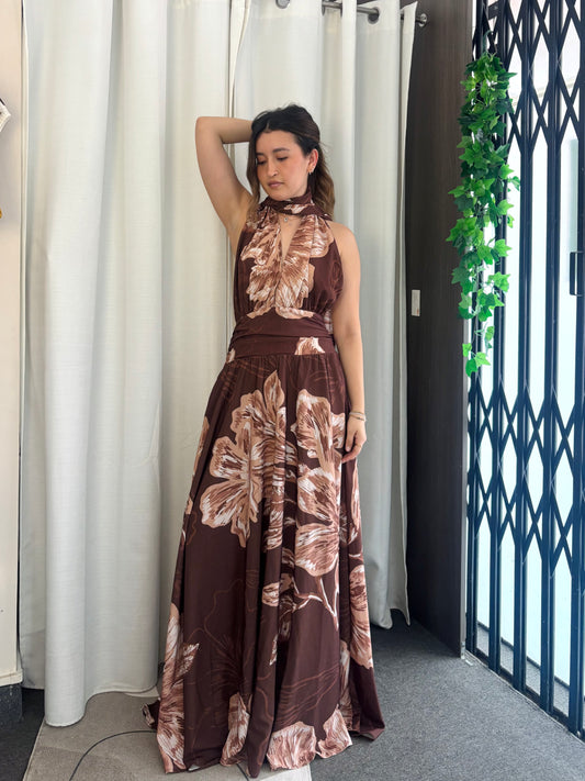 Vestido Dalia - Chocolate
