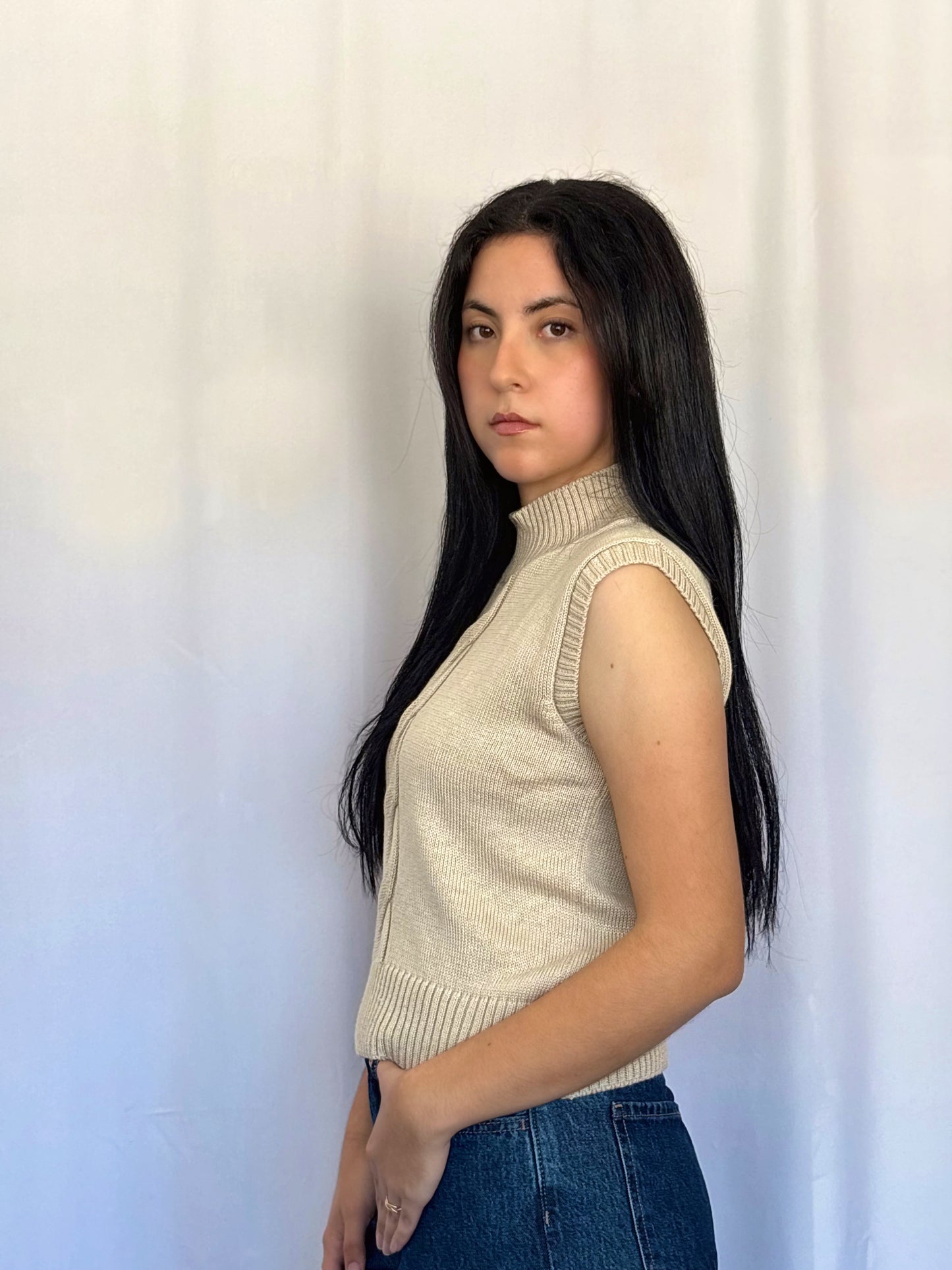 Chaleco Bruna - Beige