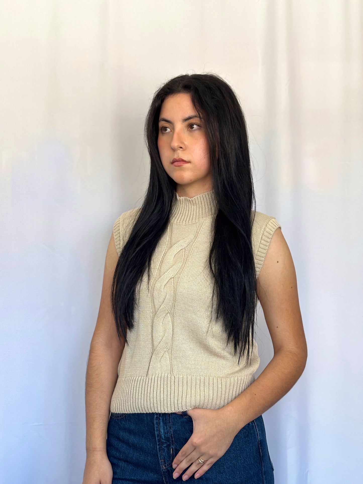 Chaleco Bruna - Beige