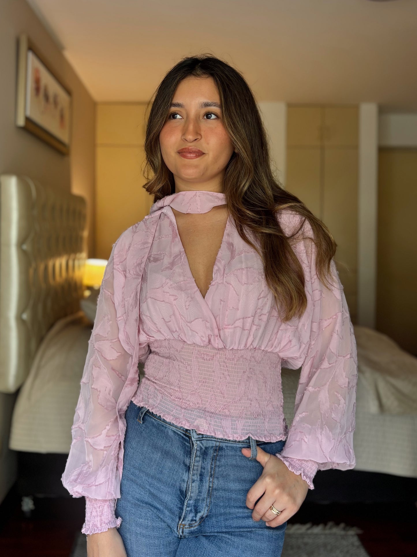 Blusa Julieta - Rosado