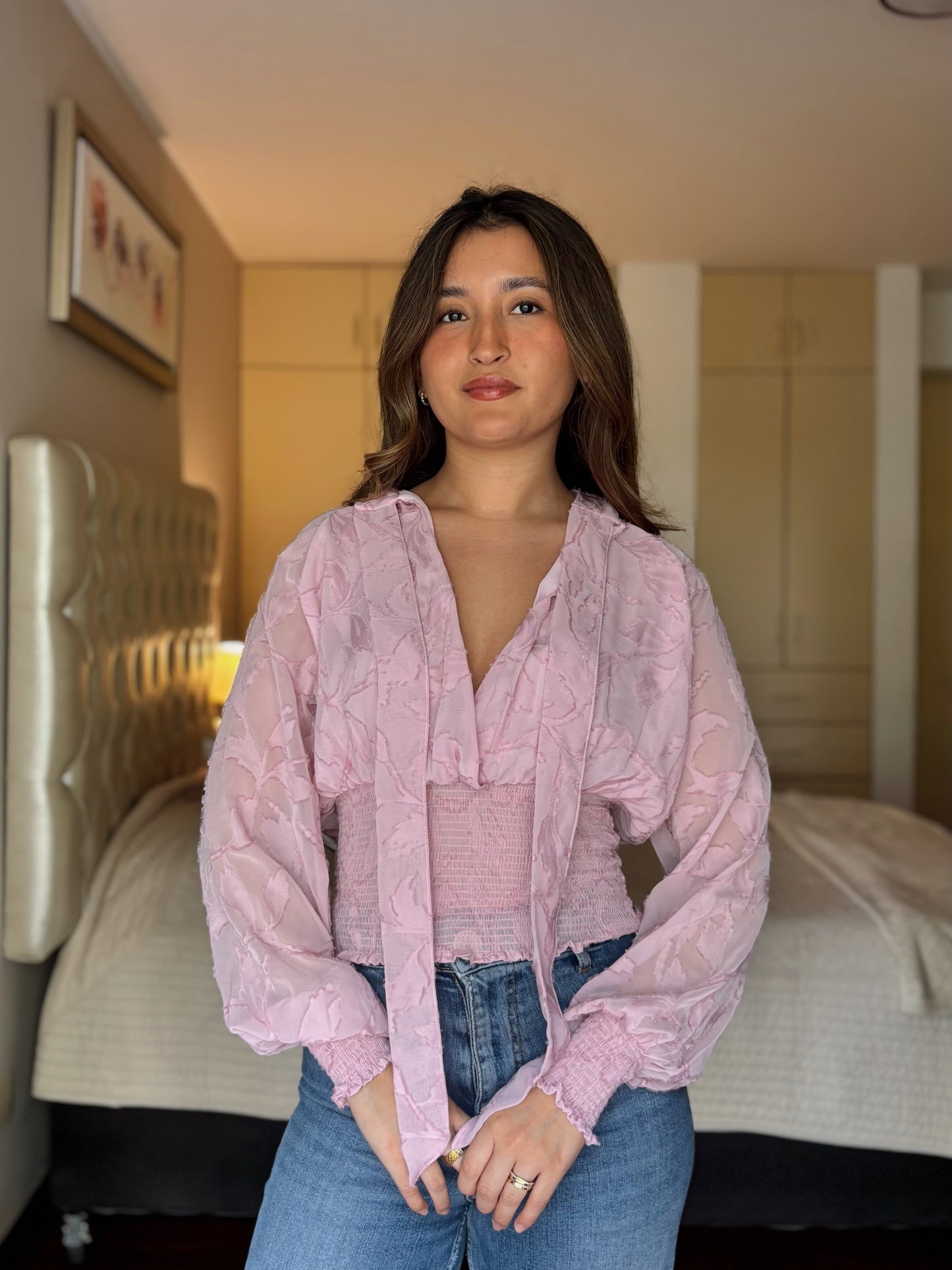 Blusa Julieta - Rosado