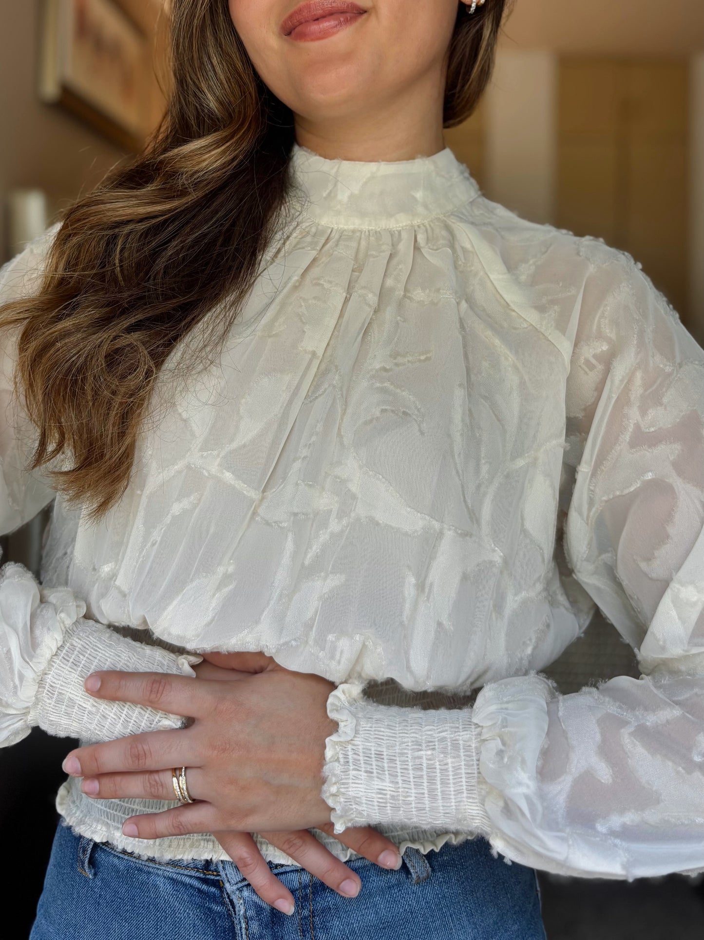 Blusa Julieta - Perla