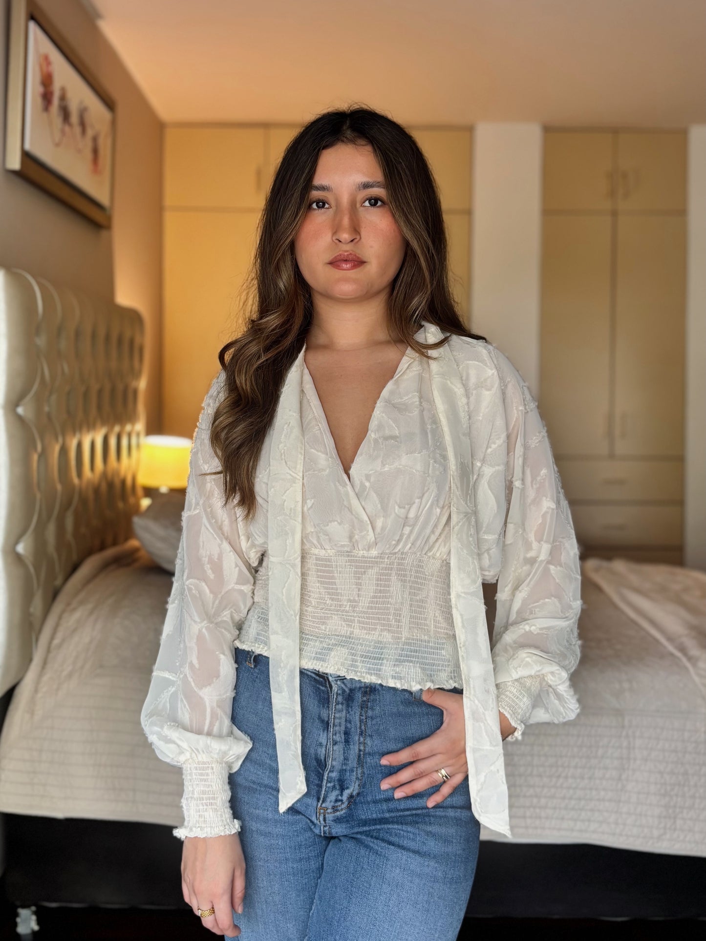 Blusa Julieta - Perla