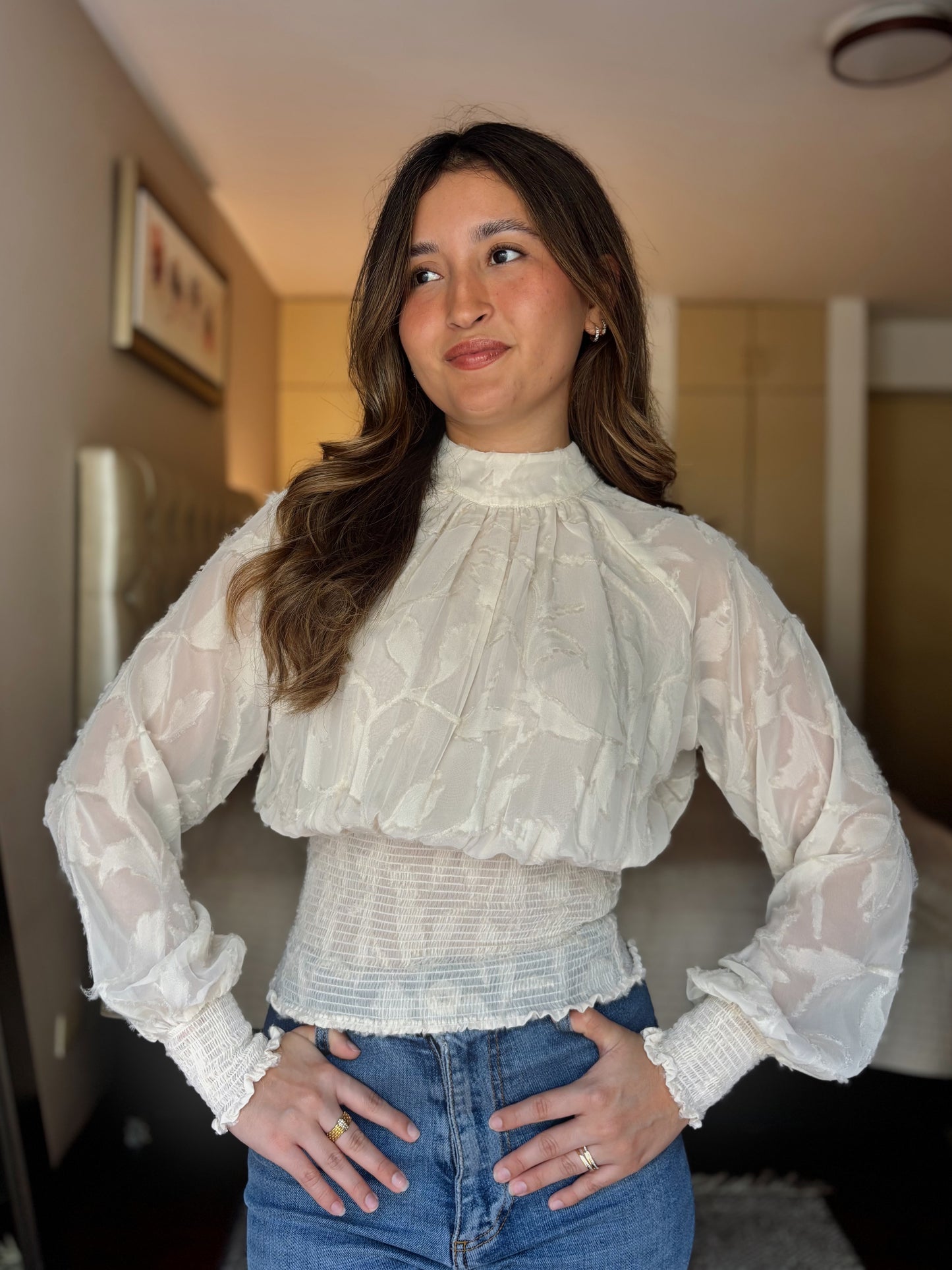 Blusa Julieta - Perla