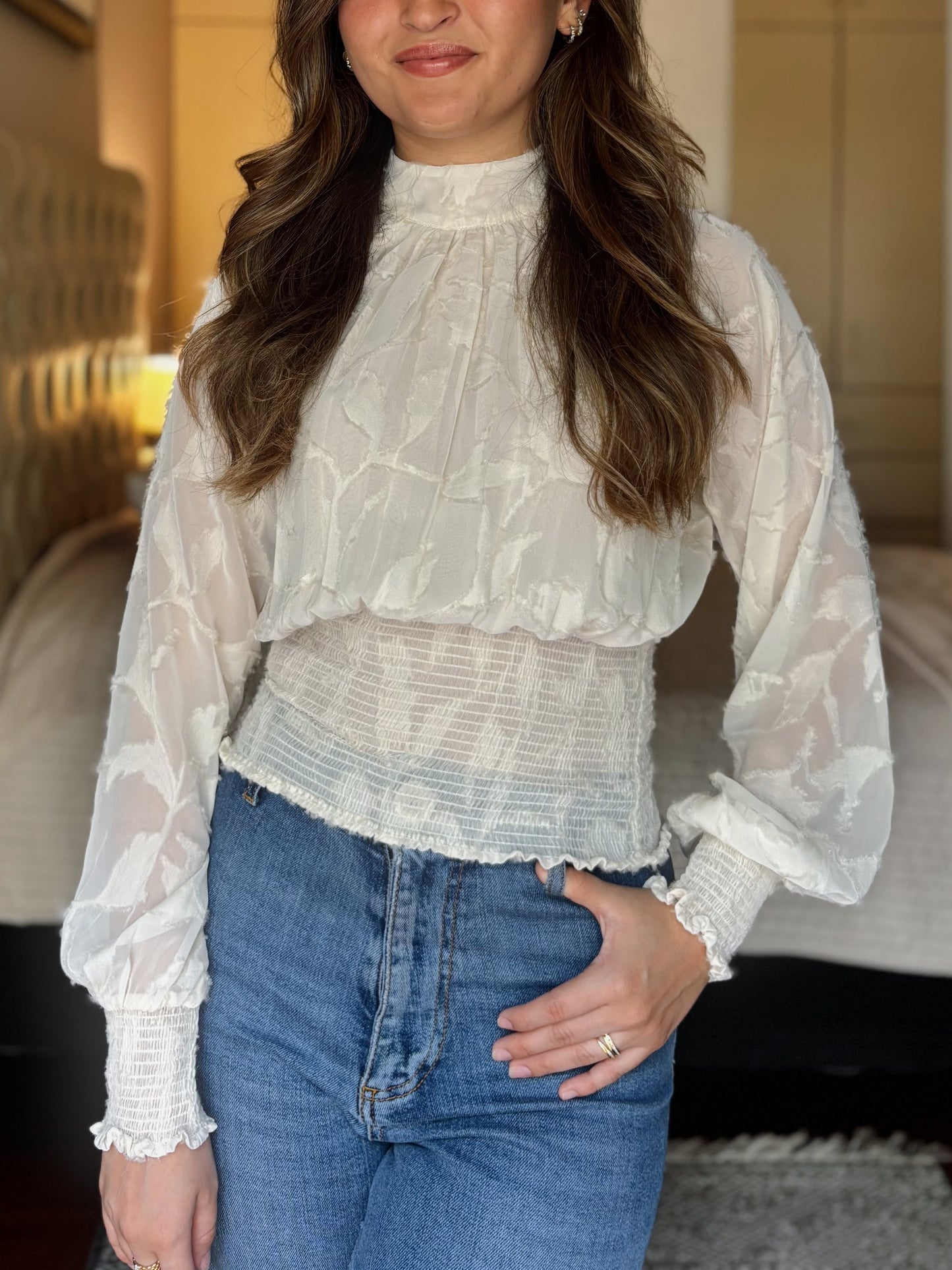 Blusa Julieta - Perla