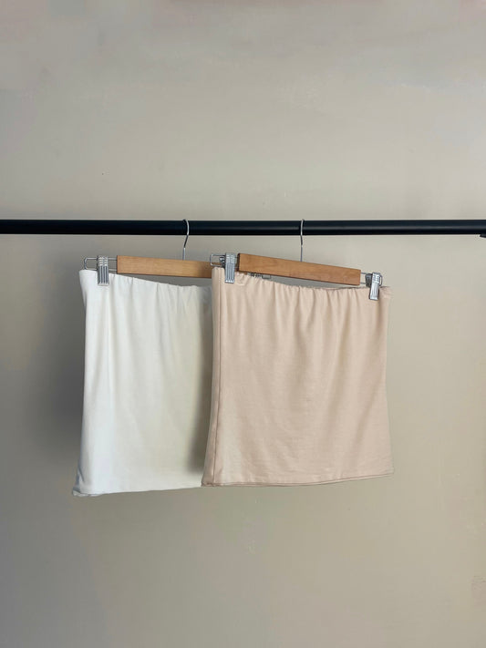 Pack 2 top Alba - Perla / Beige