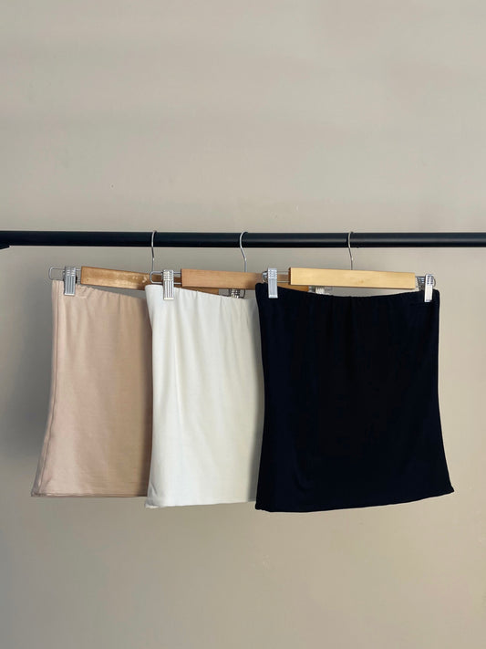 Pack 3 top Alba - Perla / Beige / Negro