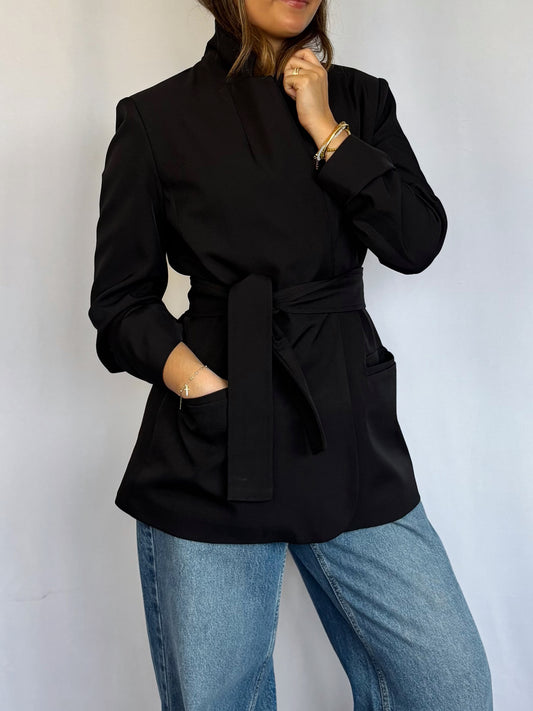 Blazer Amalia Oversized - Negro