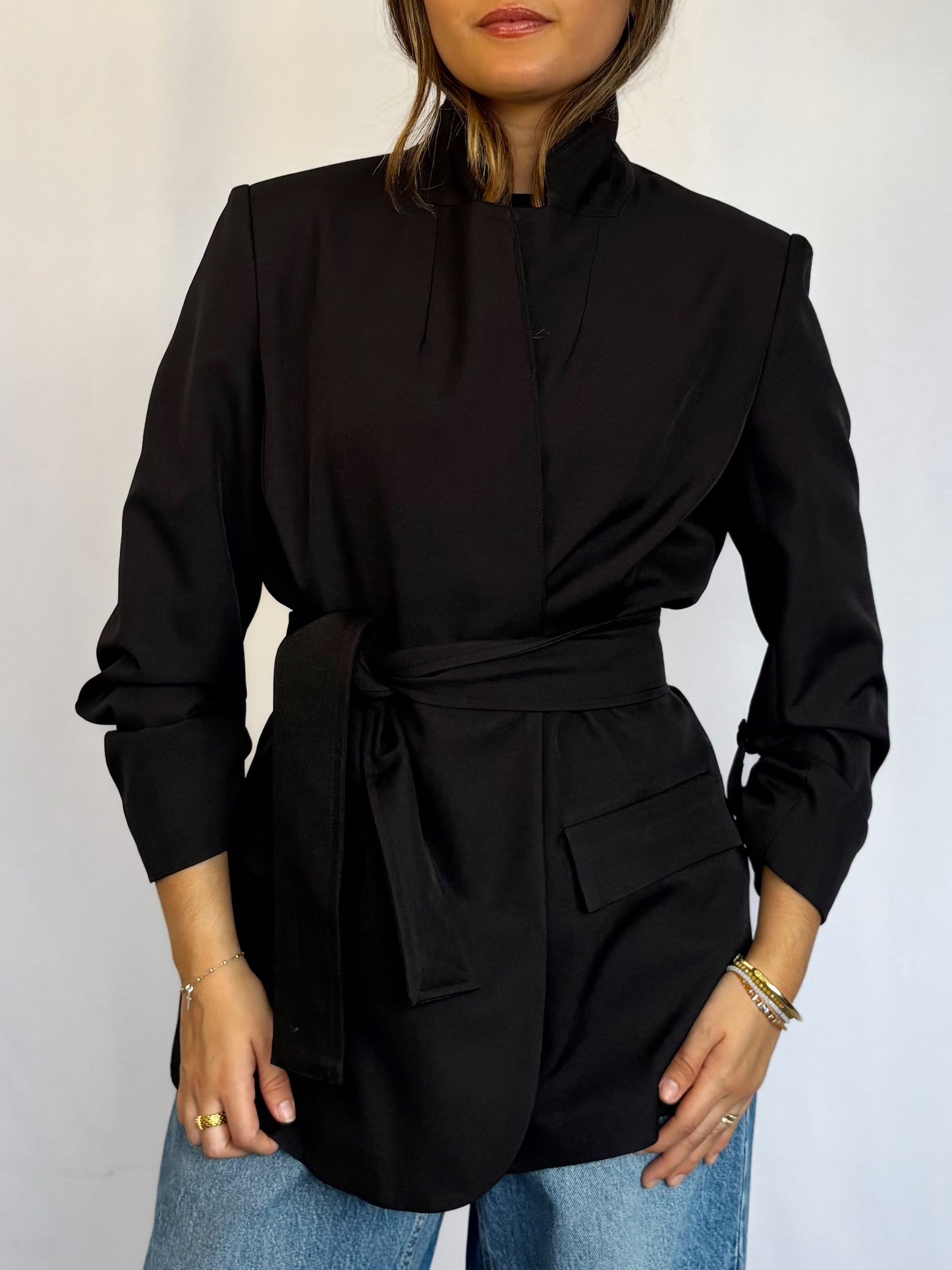 Blazer Amalia Oversized - Negro